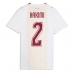 Maillot de foot Maroc Achraf Hakimi #2 Extérieur vêtements Femmes Monde 2026 Manches Courtes